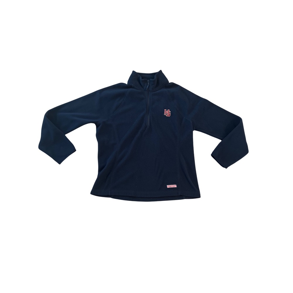 Vineyard Vines Men
Quarter Zip Fleece Pullover hampton Sydney college size large
